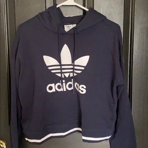 Adidas cropped hoodie